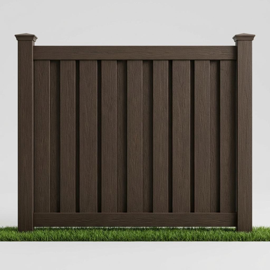 Trex Seclusions (Vertical Privacy) style composite fencing