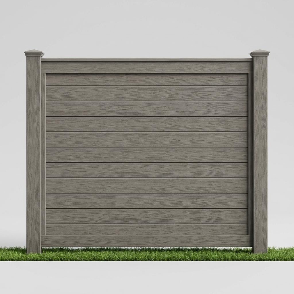 Trex Solitudes (Traditional Horizontal) style composite fencing
