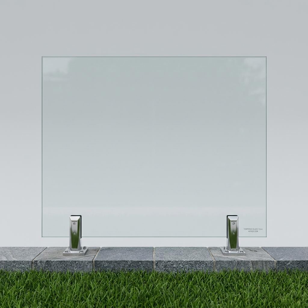 Glass style pool fencing