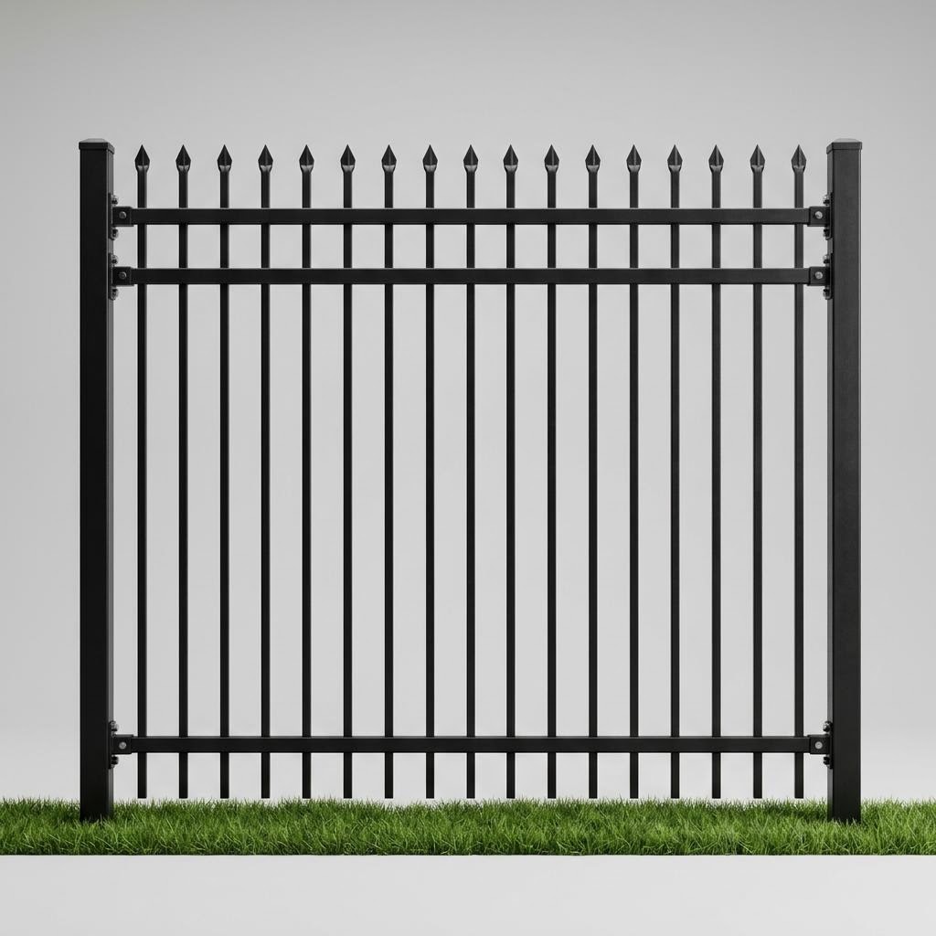 Heavy-Gauge Steel style security fencing